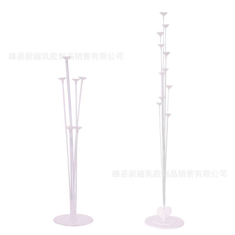 Table Drifting Balloon Display Transparent Support Birthday Party Decoration Layout Heightened Column Floating Road Lead Wedding Supplies