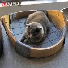 宠物窝木质宠物狗窝猫窝户外阳台通用舒适可拆洗中小型犬猫咖阳台