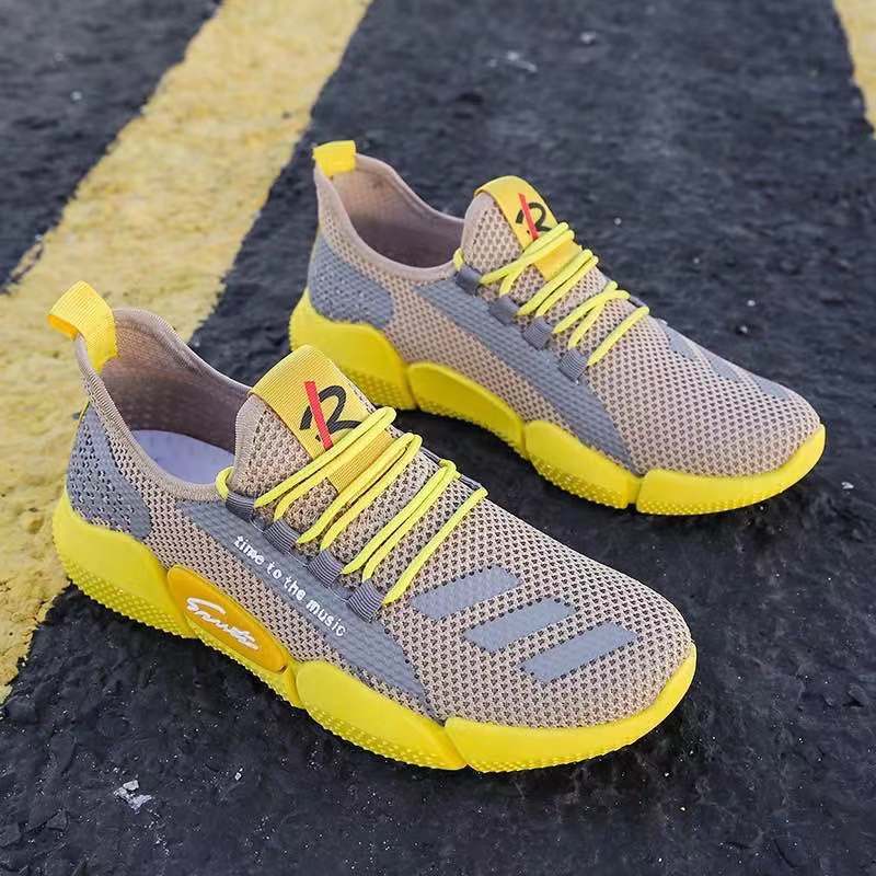 Factory Wholesale 2021 New Old Beijing Cloth Shoes Men's Breathable Running Shoes Low-Top Daily Sports Casual Shoes