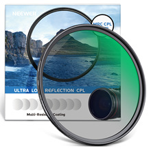NEEWER/纽尔 MRC高清CPL滤镜单反微单相机镜头37-82mm偏振镜镜片