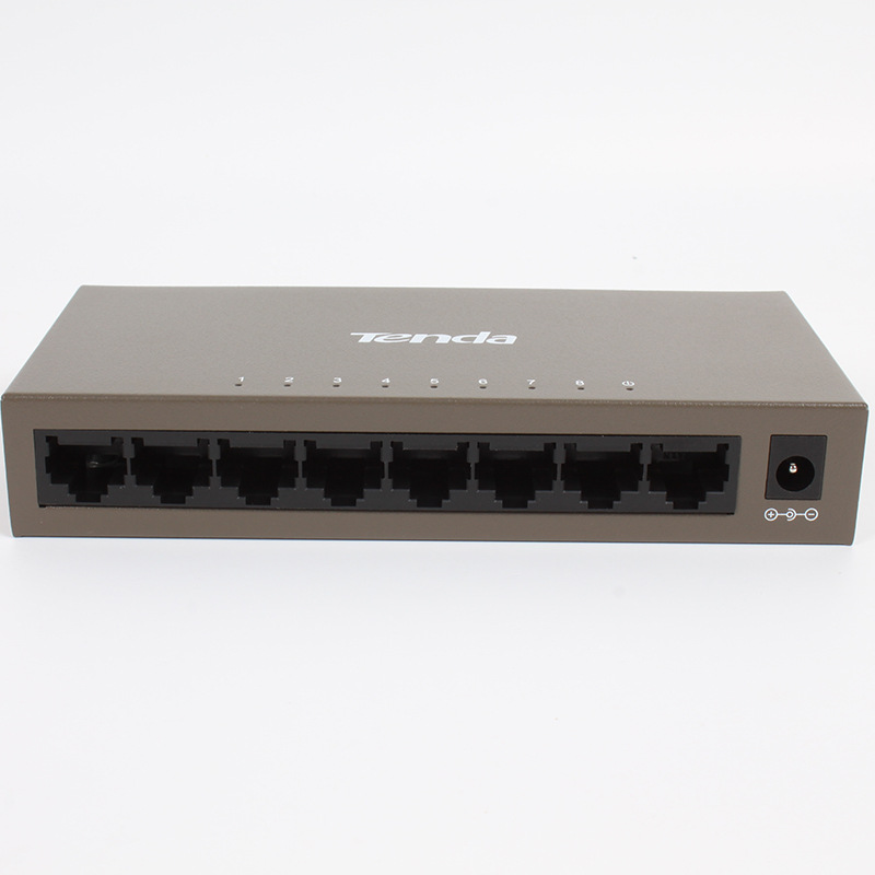 腾达8口千兆交换机teg1008m网络监控摄像头专用8路宿舍小企业家用