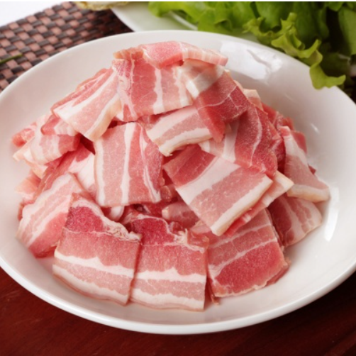 ii 去皮土猪烧烤五花肉片400g±20g/袋