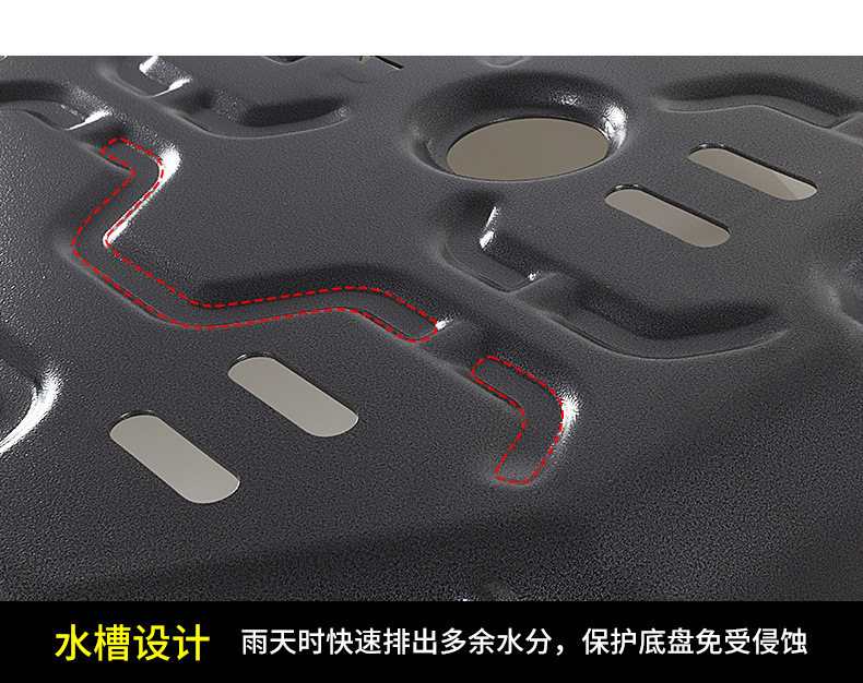 Suitable for Ideal L9 Battery Engine Lower Guard Plate Original Modified Wiring Harness Guard Plate Motor Chassis Guard Plate