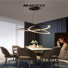 MOFAS北欧意式极简异形线条客厅吊灯北欧简约现代轻奢餐厅卧室灯