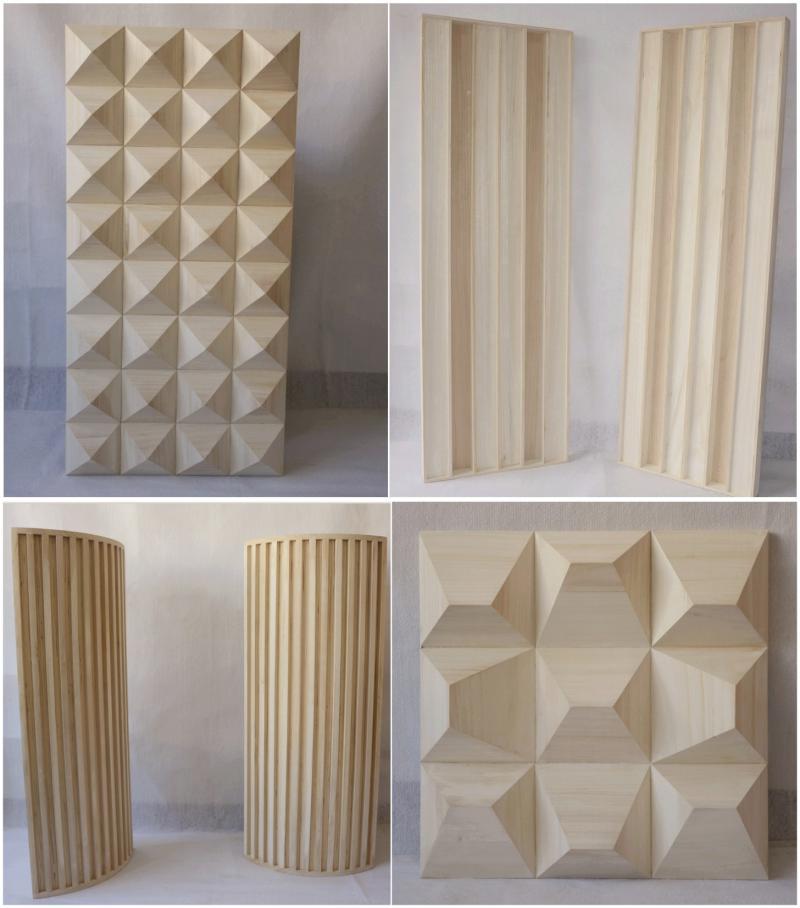 扩散板二次余数声学实木扩散体qrd全频六阶隔音板吸音影音录音棚