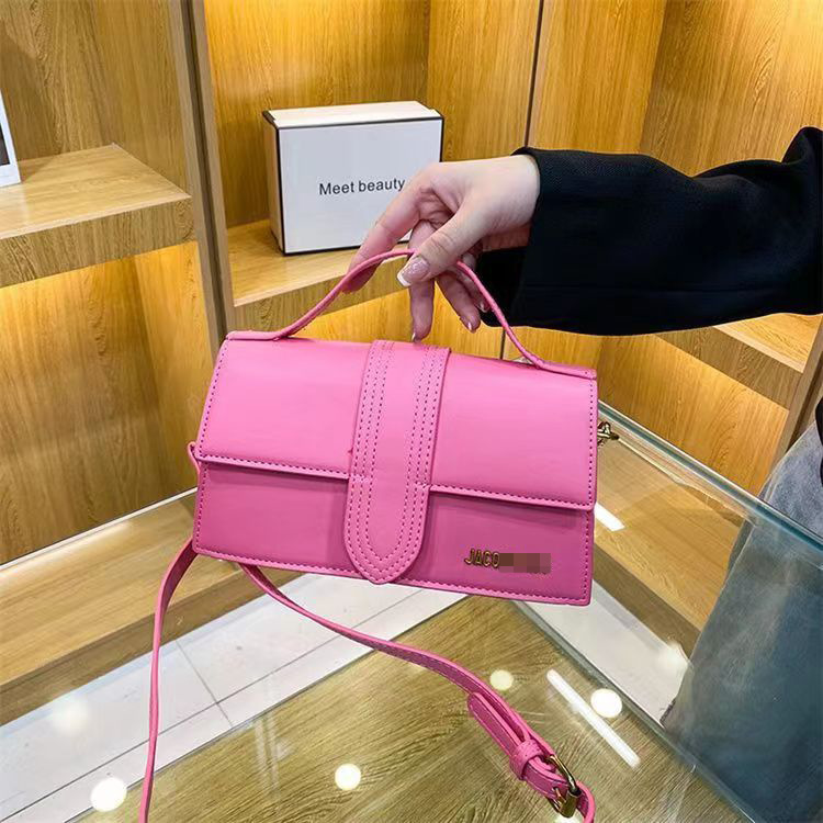 Foreign Trade Trendy Women's Bags Shoulder Messenger Bag Special-Interest Design Fashion All-Match Solid Color Portable Underarm Bag in Stock Wholesale