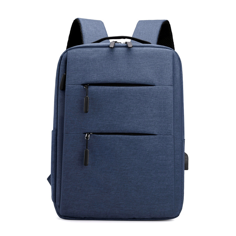 Cross-Border Men's Backpack with Multi-Segment Compartment USB Charging Fashion Business Commute Men's Backpack Supply