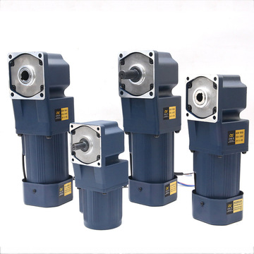 中实中空单相直角减速电机 220v无极减速马达 可调速直角电机定制