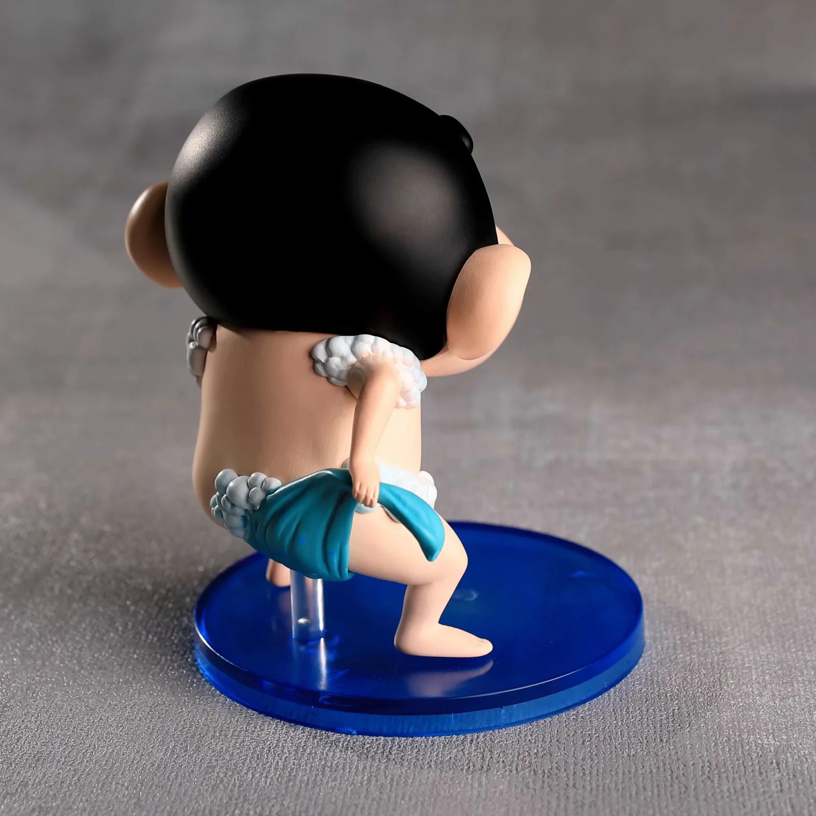 蜡笔小新 洗澡小新 露pp小新 q版恶搞车载机箱手办动漫模型