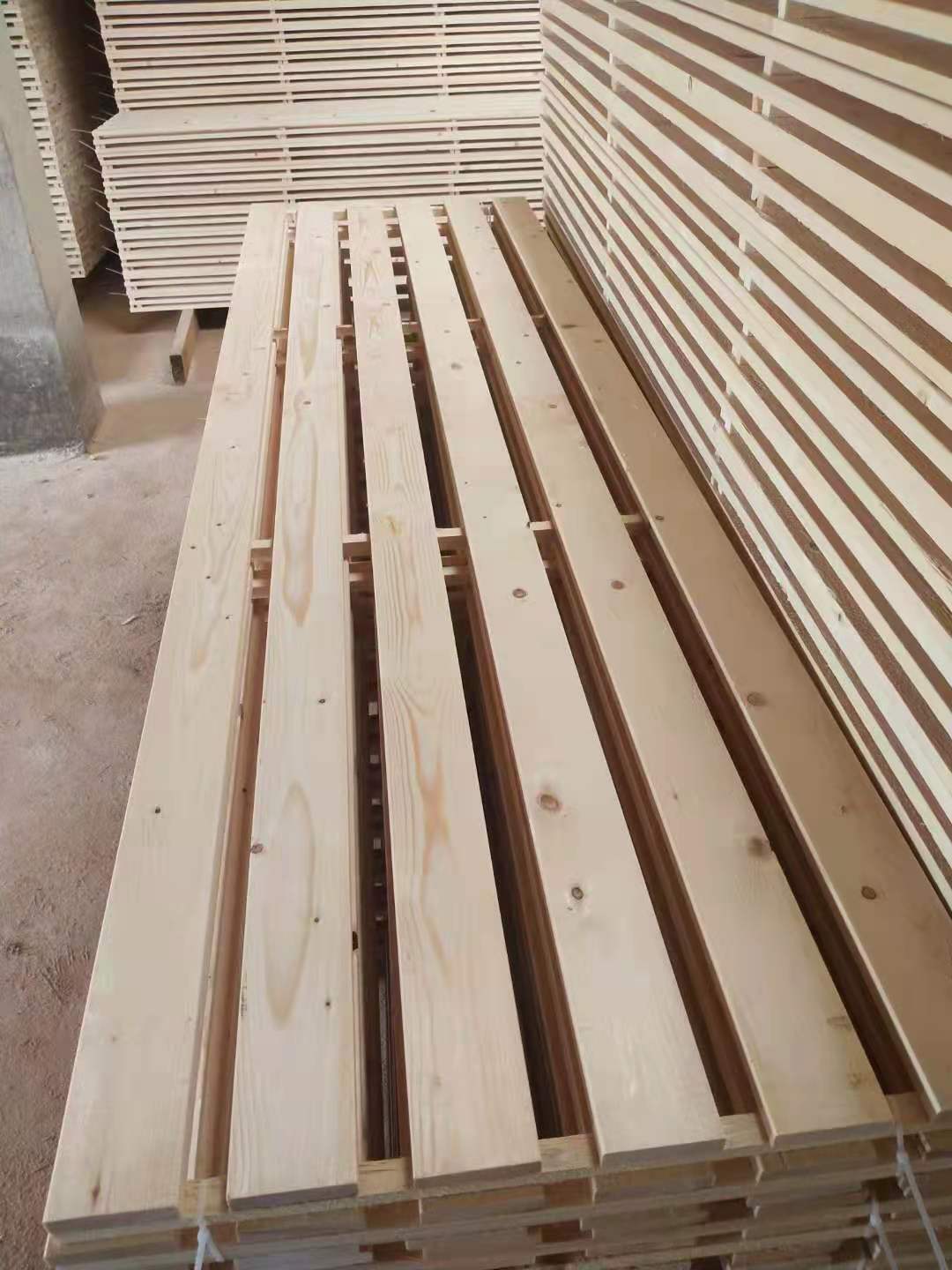 批发排骨架床板 松木实木板透气结实松木铺板工人宿舍专用板