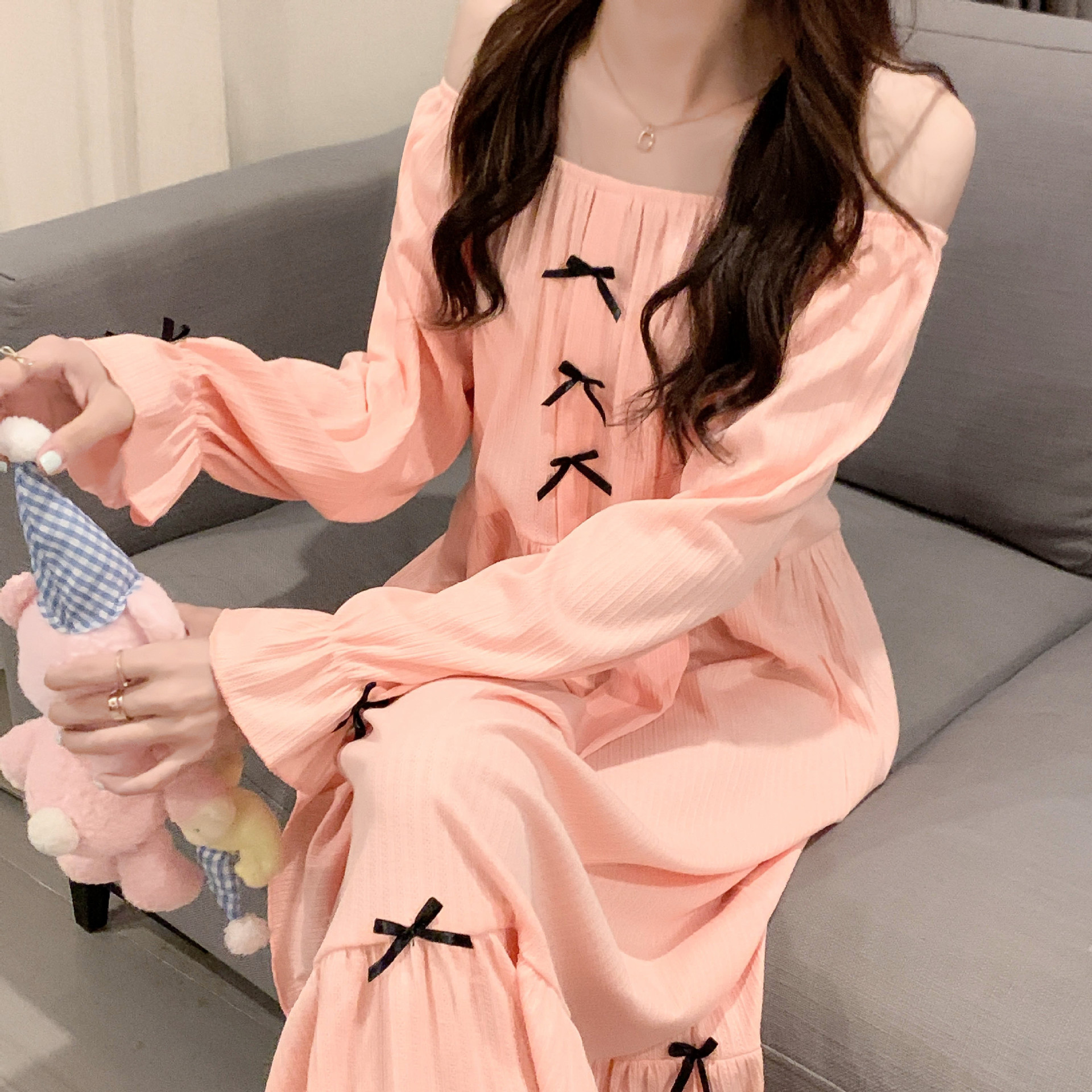 睡裙女长裙纯棉