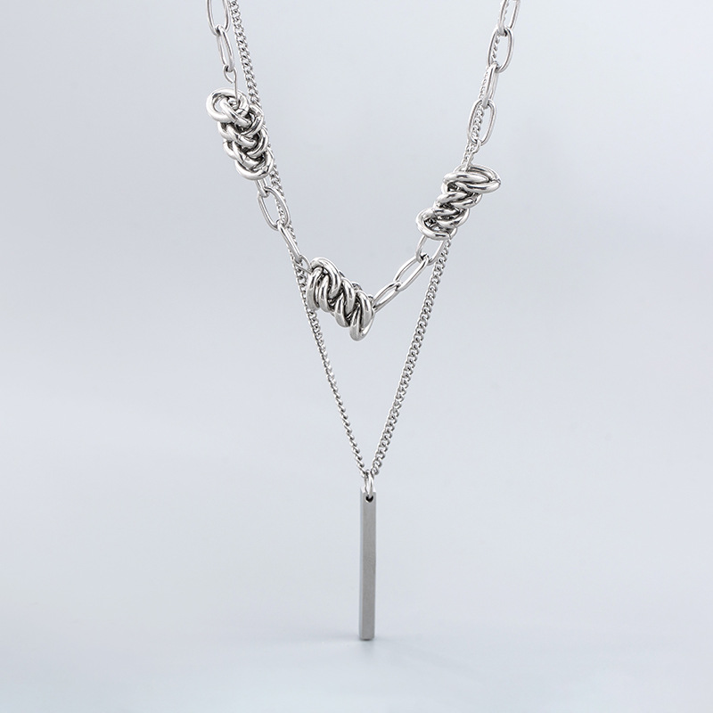 相似女士脚链街头风厚重复古感ins潮款简约费加罗不锈钢脚链饰品批发