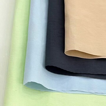 尼龙塔丝隆s228起皱pu 防水牛津布 箱包手袋常用面料