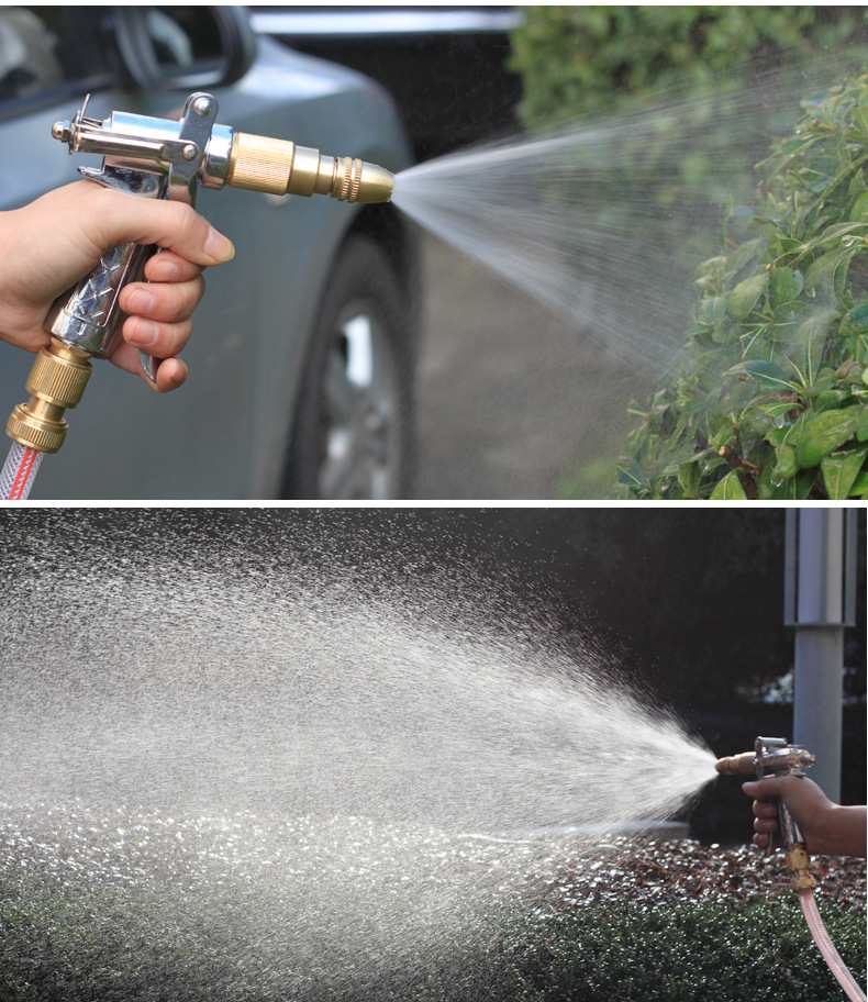 厂家批发 接自来水管高压水抢洗车家用水枪强力喷头冲车刷车浇花