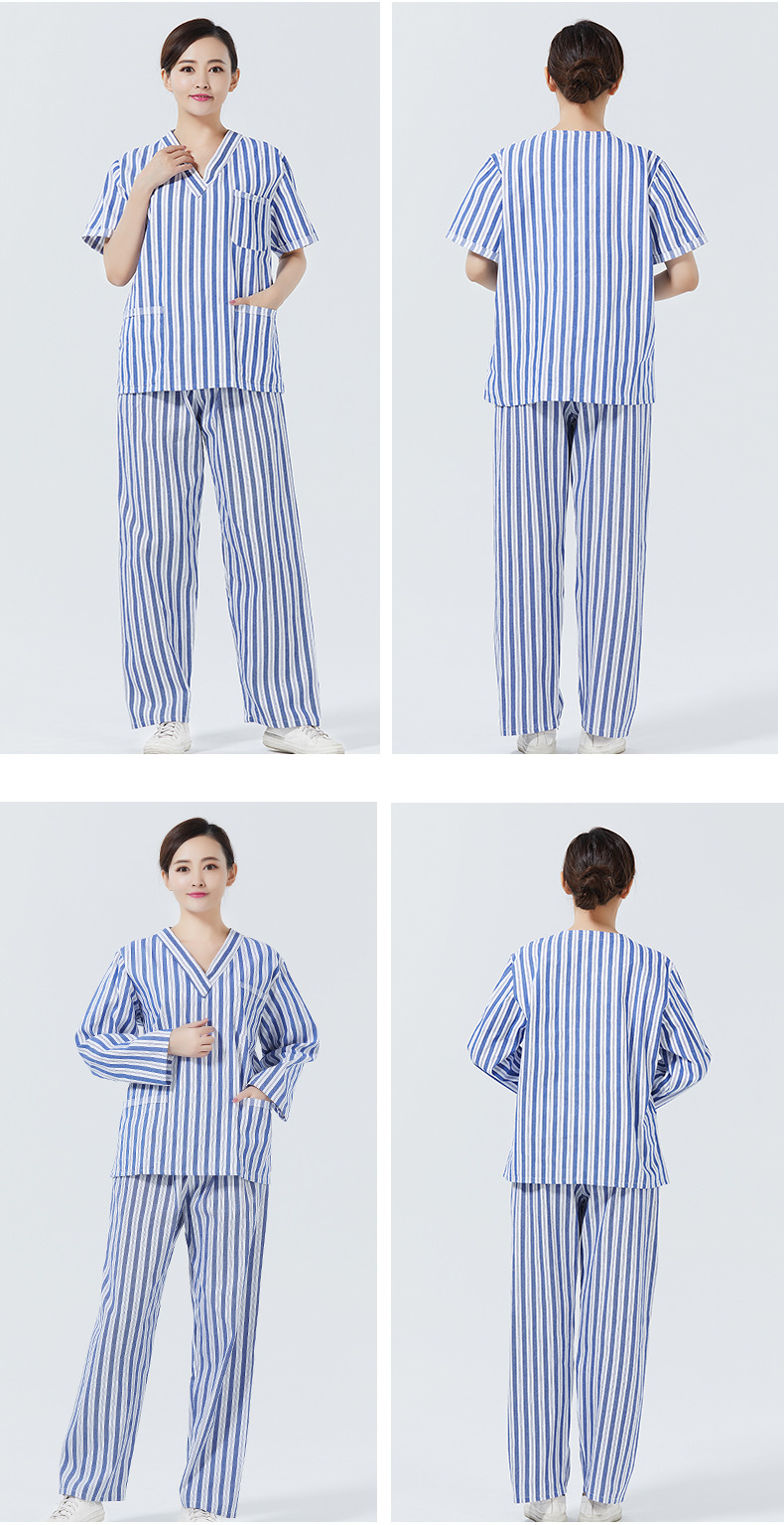 纯棉病号服女冬夏长袖病人服短袖男病员服分体住院患者护理服套装