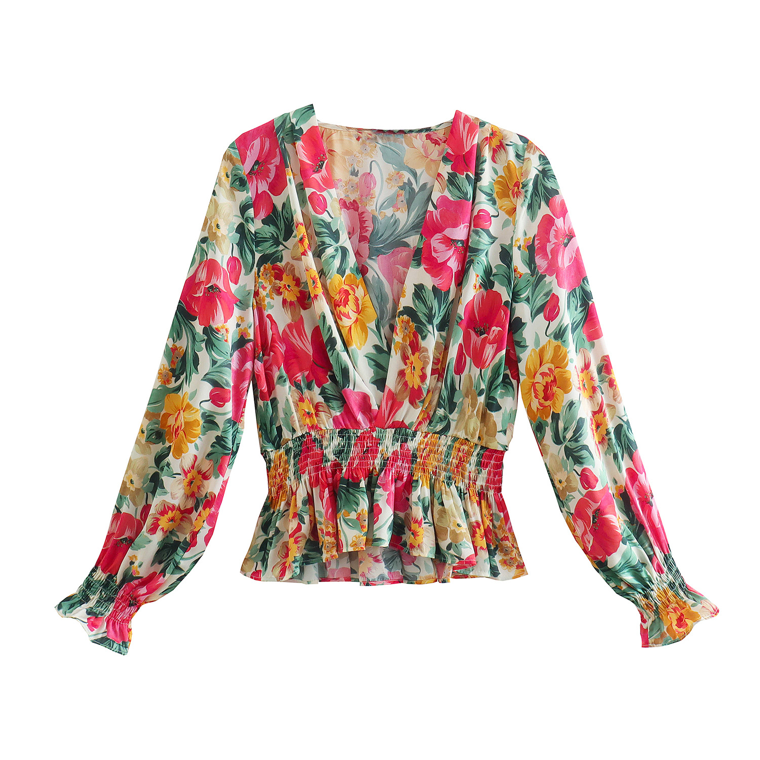 春装花朵收腰上衣图片-海量高清春装花朵收腰上衣图片大全 - 阿里巴巴