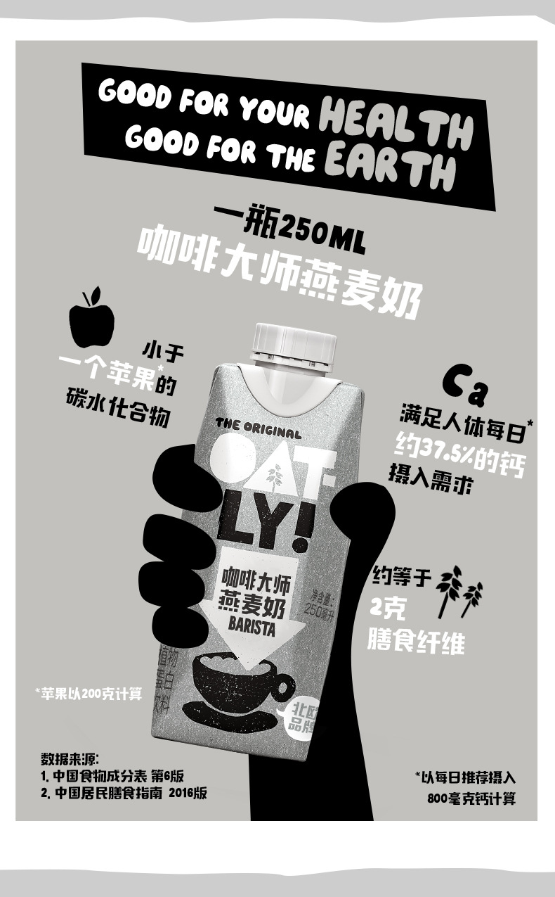 oatly燕麦奶吴奇隆图片