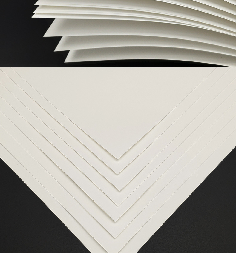 荷兰白卡纸a4厚硬白色画画打印名片纸a3荷兰白卡纸马克笔专用纸手