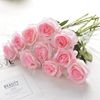 simulation rose a living room decorate Artificial Flower table Bouquet of flowers Artificial flower Dried flowers Decoration flower arrangement a decoration