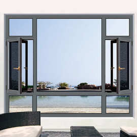 0成交0笔2年复购率:00窄框断桥窗纱一体开平窗隔音铝合金双层钢化