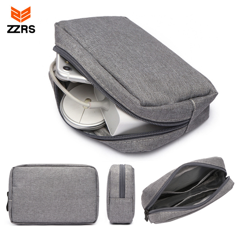 factory power digital accessories buggy bag mobile phone headset charging cosmetic bag mouse data cable storage bag
