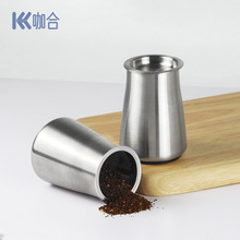 咖啡筛粉器304不锈钢咖啡磨豆机接粉器手冲细粉筛粉过滤罐闻香杯