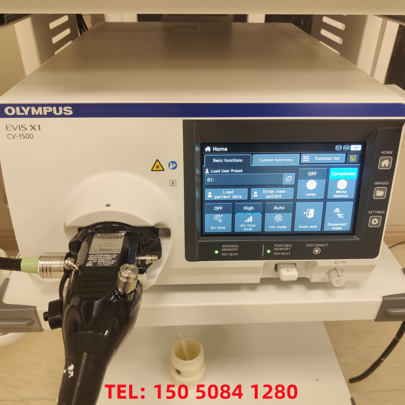 奥林巴斯cv1500新款evis x1系统gif-hq290电子胃镜氩气刀送气送水