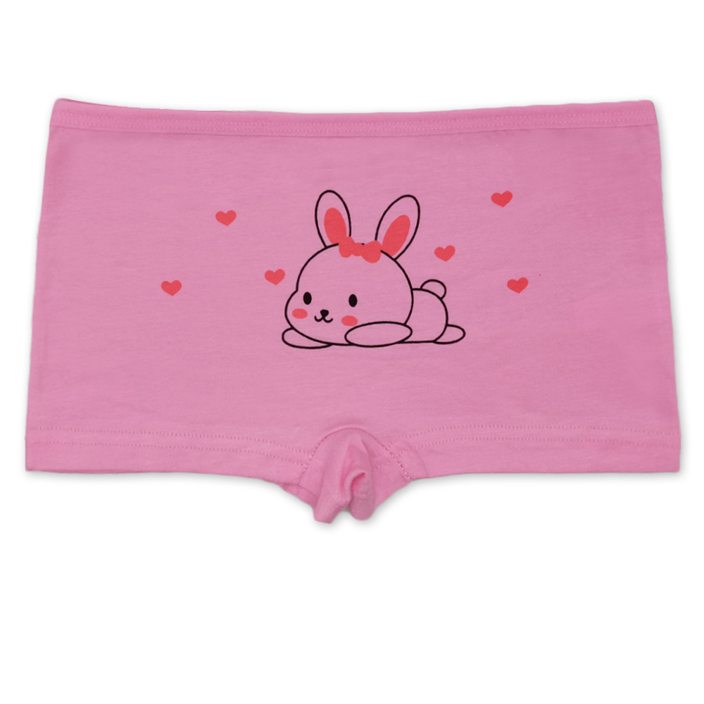 云梦妮外贸女童内裤速卖通女四角裤卡通印花棉质儿童平角裤批发