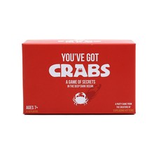 英文版You've got crabs 你有一只螃蟹 派对酒会桌游卡牌纸牌游戏