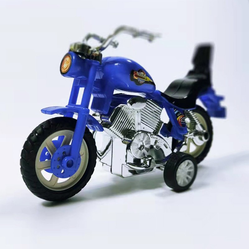 仿真玩具车 回力摩托车玩具 惯性精致小摩托车 玩具摩托车