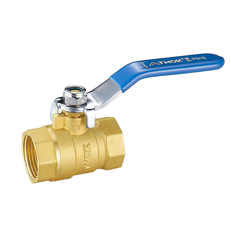 tmok唐科阀门dn25内螺纹手动黄铜球阀dn15轻重型加厚自来水铜球阀