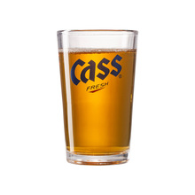 韩式烧酒杯Cass啤酒杯凯狮商用精酿啤酒杯子小号清酒杯家用玻璃杯