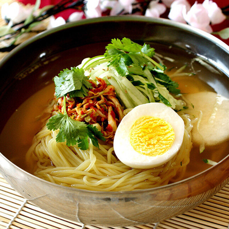 东北半干冷面配料包朝鲜冷面韩国凉面真空荞麦大冷面玉米面条