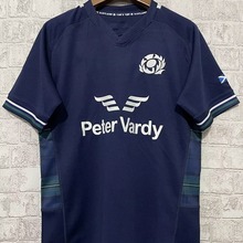 Rugby Jersey 2024款苏格兰主场橄榄球服球衣男子短袖运动衫