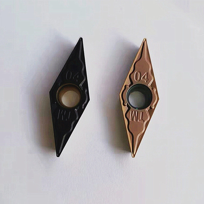 不锈钢数控刀片35度菱形双色刀粒vbmt110304/08-tm锻打料45#钢a3