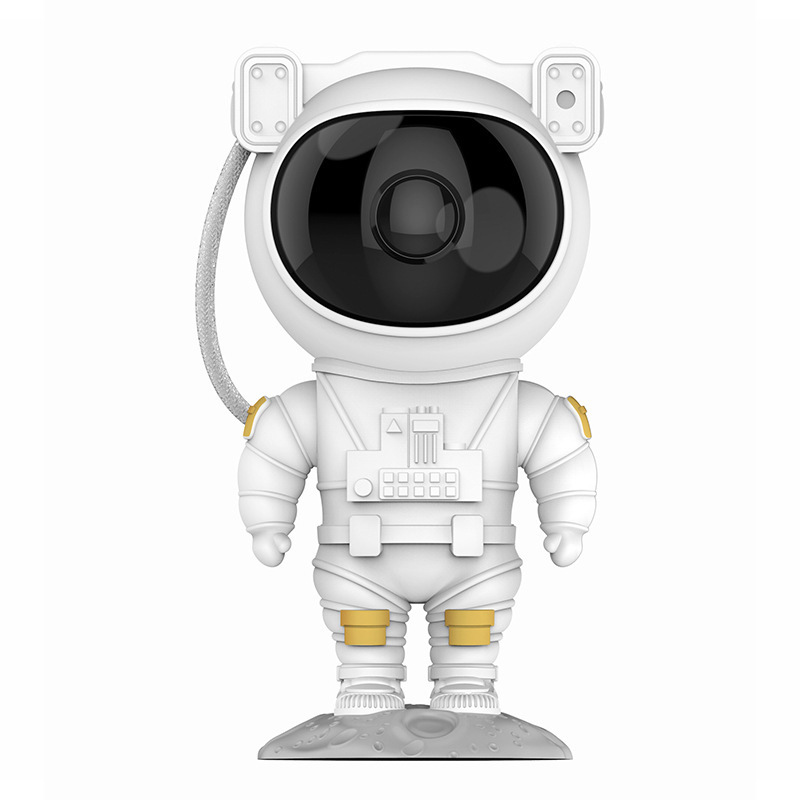 Astronaut Starry Sky Projection Lamp Led Aurora Bedroom Bedside Lamp Spaceman Decoration Plug-in Atmosphere Small Night Lamp