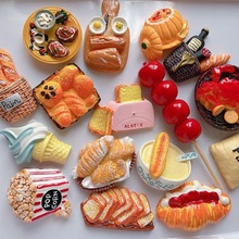 冰箱贴食玩3d立体真食物个性创意可爱磁性贴磁铁吸石冰箱装饰品