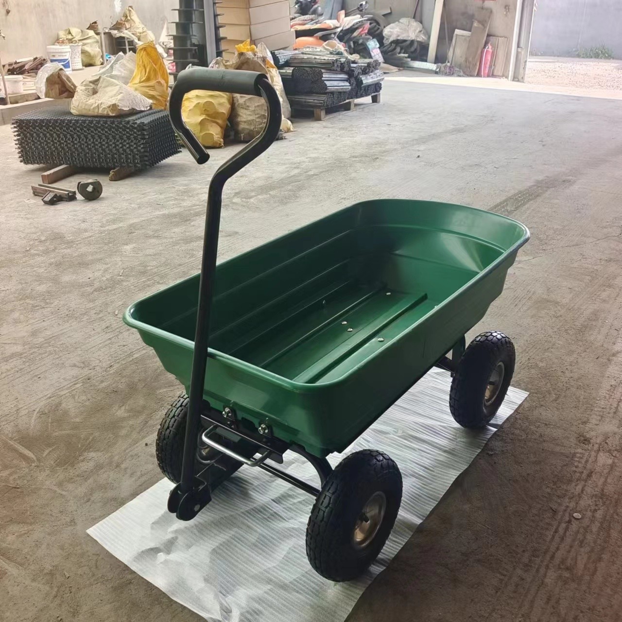 亚马逊平台销售翻斗车 网车 大型搬运工具车 250公斤 搬运折