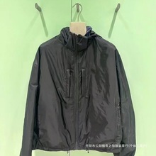 正确版本现货家25新款 春秋新款可拆卸帽子双面穿男女款外套夹克