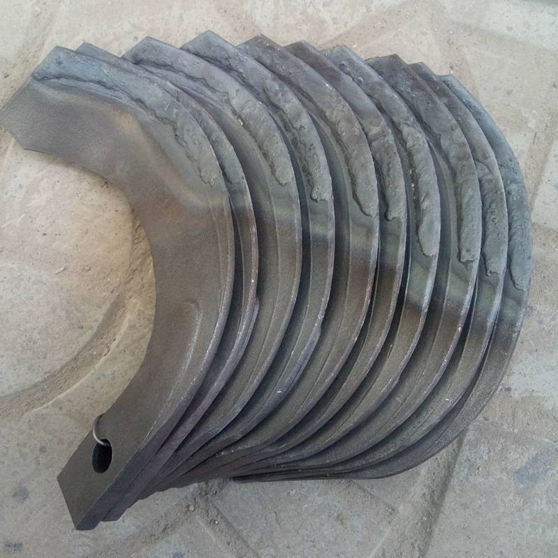 农用245旋耕机刀片大型拖拉机旋耕耙齿225/265激光合金耐磨旋耕刀