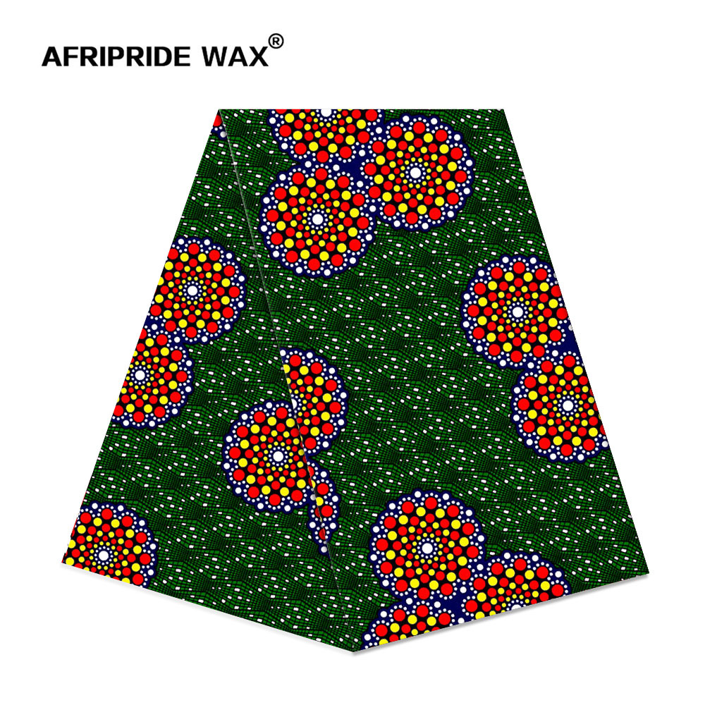 Foreign Trade African Market National Style Printing and Dyeing Cerecloth Cotton Printed Fabric Afripride Wax 598