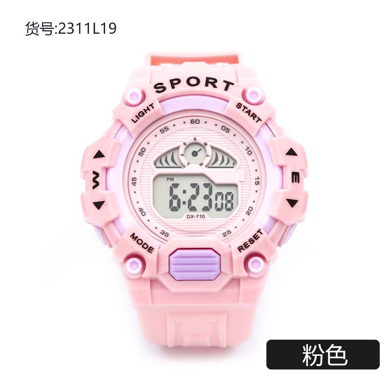 [Manufacturer] Watch Children Student Waterproof Electronic Watch Ins Style Sports Watch Wholesale Small Clear Man's and Woman's Watch