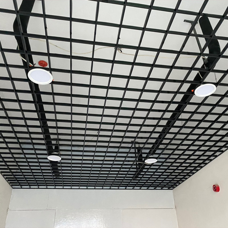 铁格栅网格装饰天花葡萄架安装材料方格简易吊顶自装吊顶补货花格