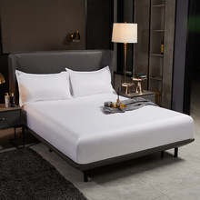 酒店宾馆床笠单件床罩床垫保护罩席梦思床套床单防尘罩全包水洗棉