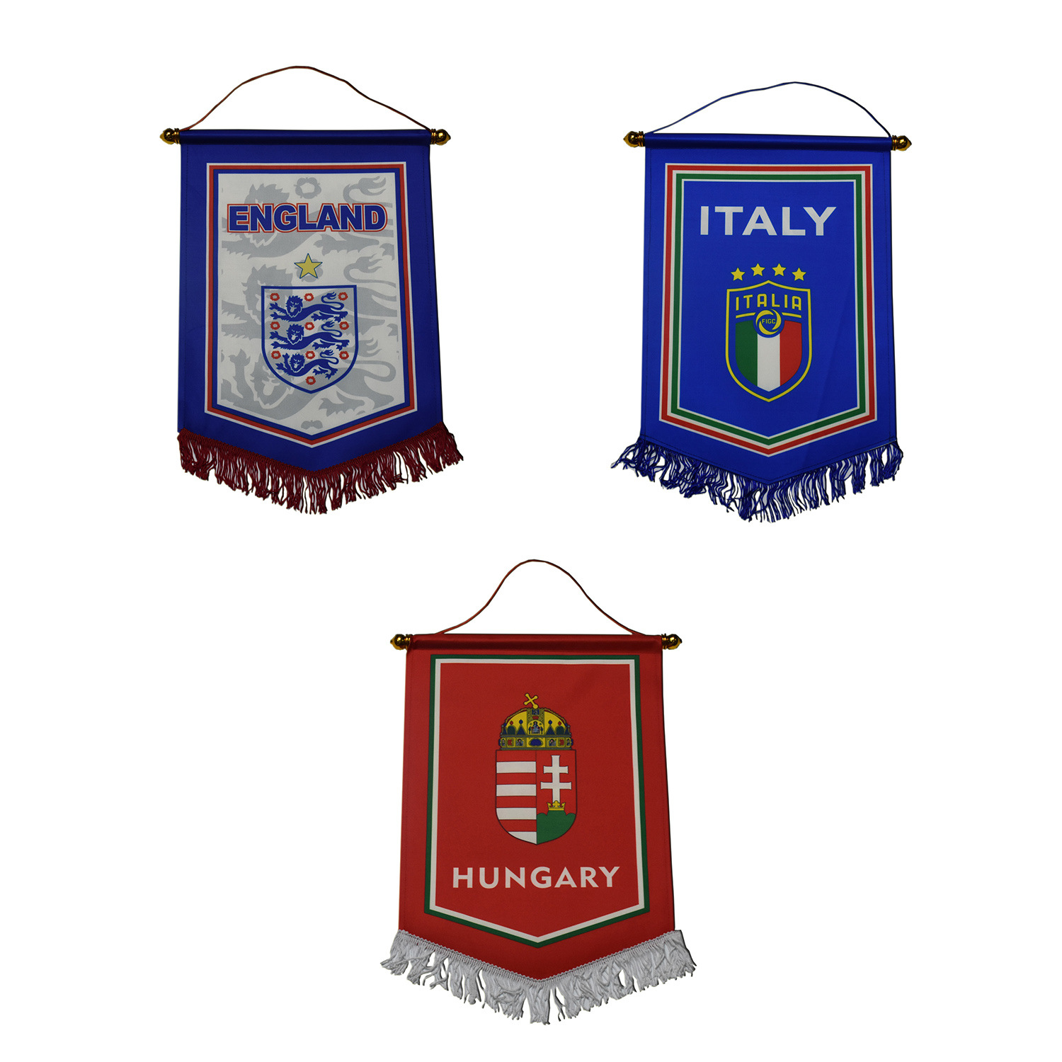 五大联赛俱乐部足球交换旗五角彩旗球迷装饰欧洲杯吊旗挂旗可定做