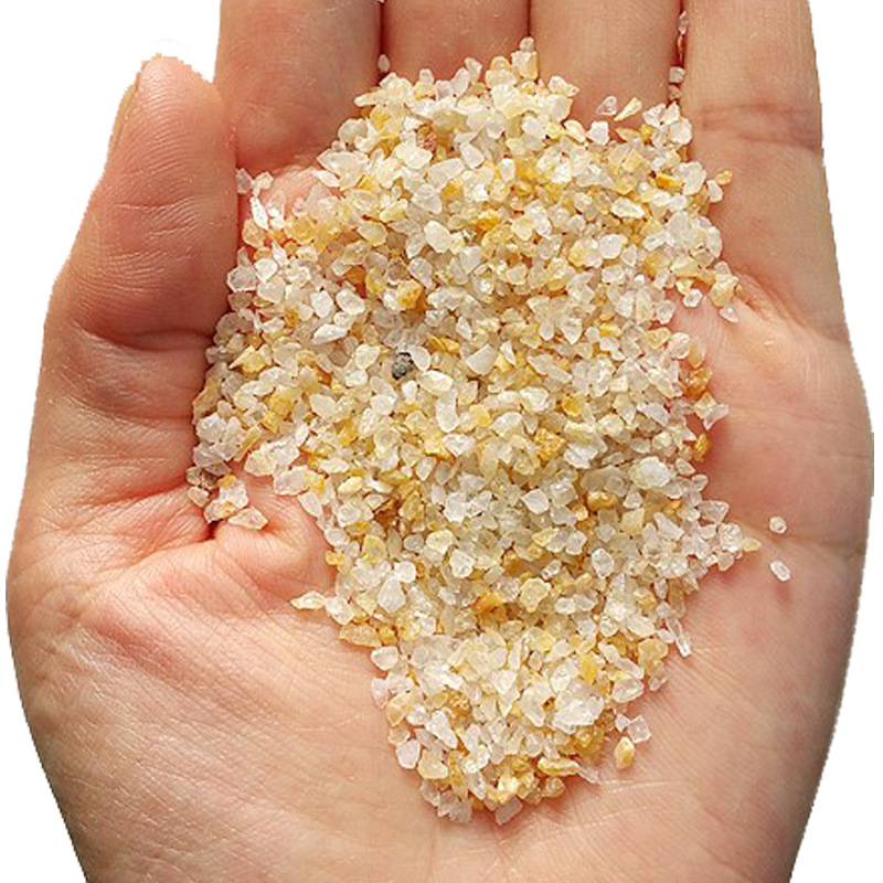 天然水晶砂鱼缸底砂造景装饰石头水族箱黄金沙水草沙乌龟铁胆沙子
