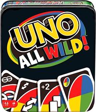 UNO All Wild Card Game for Family Night Travel toys 2-10Play