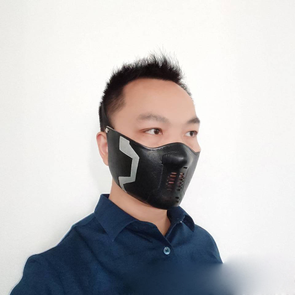 复仇者联盟3冬兵面具 冬日战士面罩 万圣节影视周边装扮面具