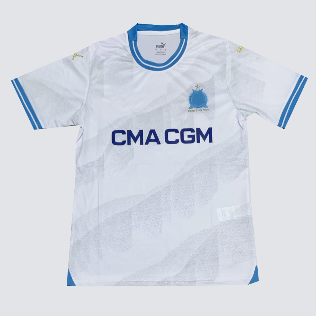 23-24马赛主场球衣短袖成人足球服泰版比赛服单件一件代发-阿里巴巴