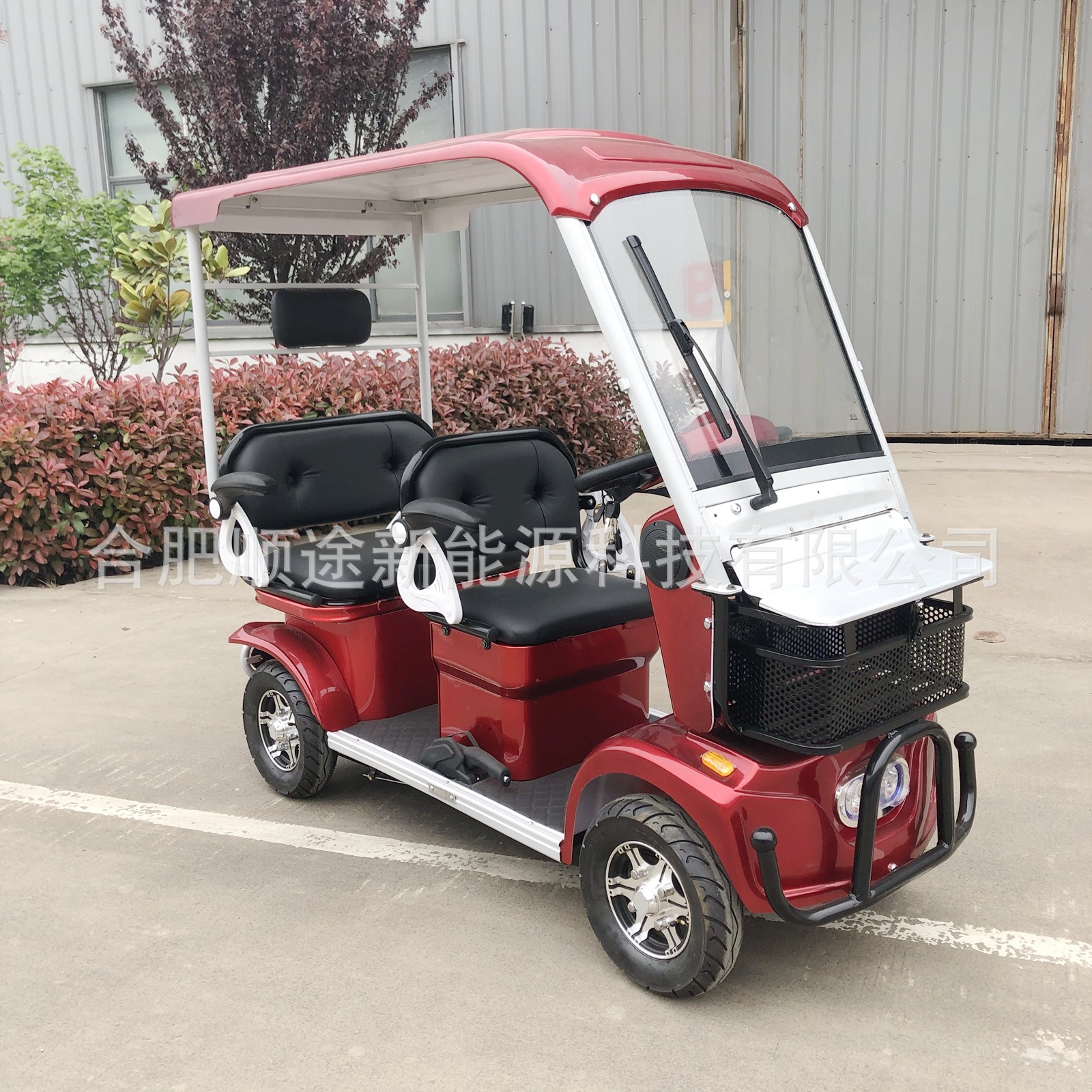 顺睿牌自驾共享电动观光车景点景区代步车景区租赁观光游览车